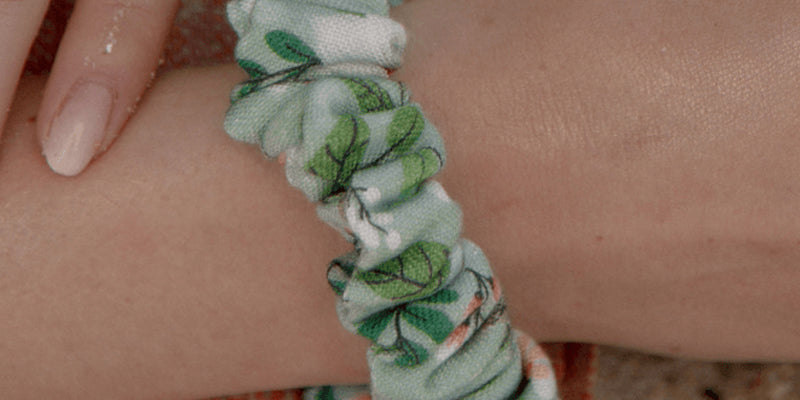 Scrunchies bambusowe