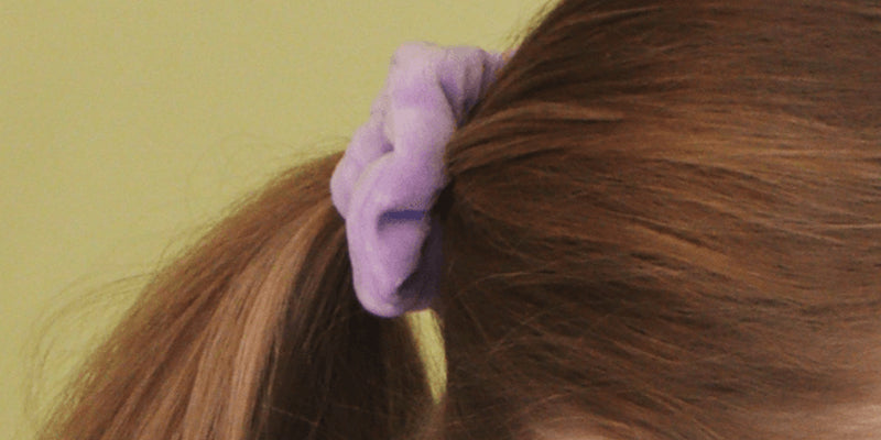 Scrunchies welurowe