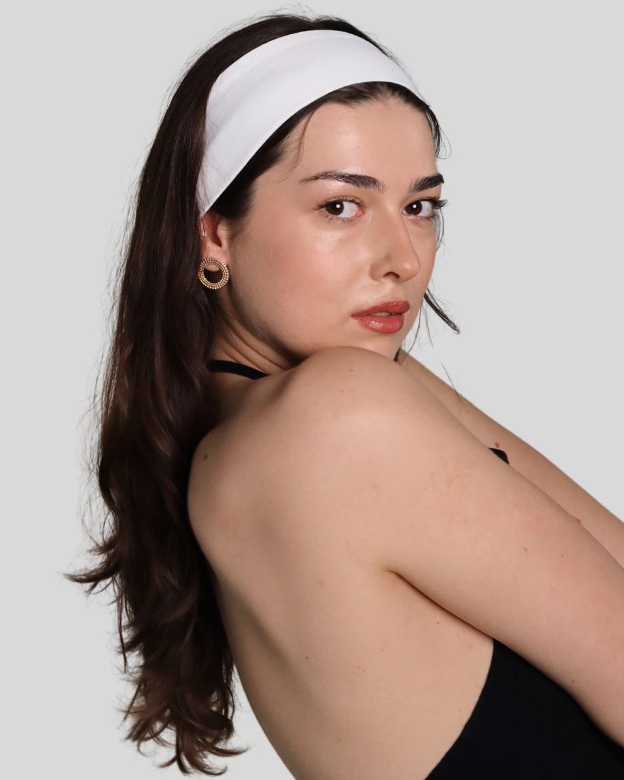 Bawełniana opaska do włosów hejo "Foam"