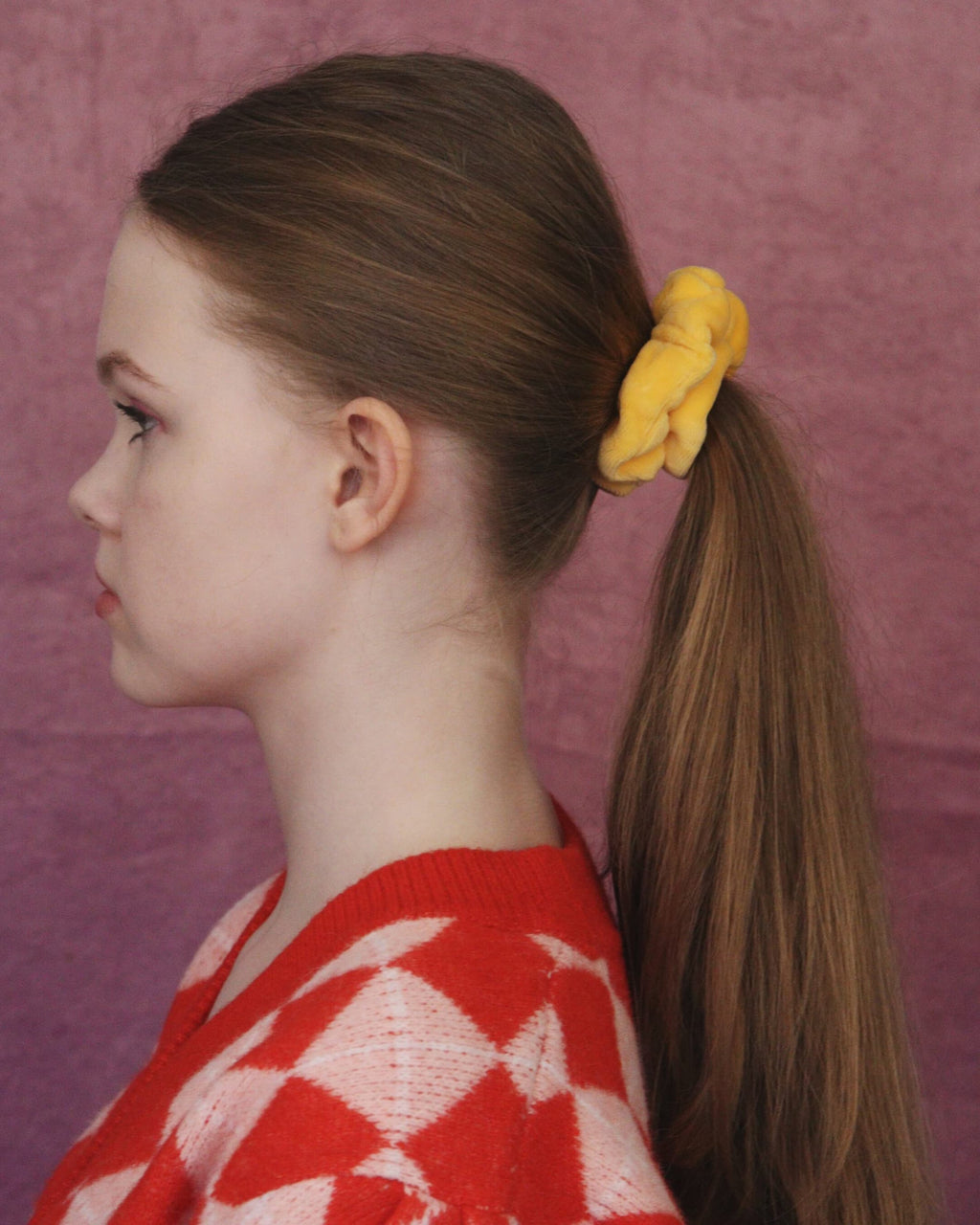 Scrunchie welurowe MINI hejo "Submarine"