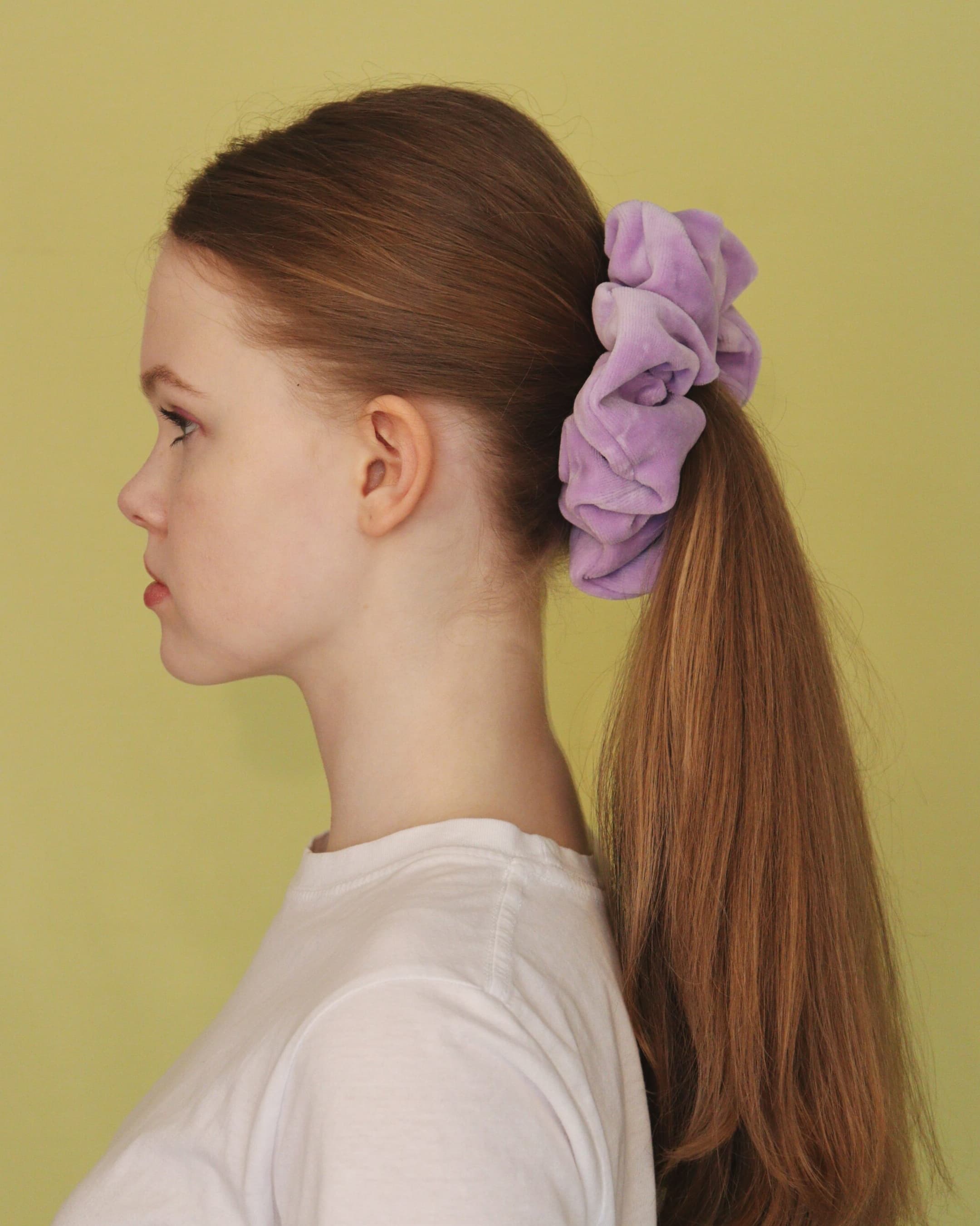 Scrunchie welurowe hejo "Harmony"