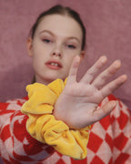 Scrunchie welurowe hejo "Submarine"