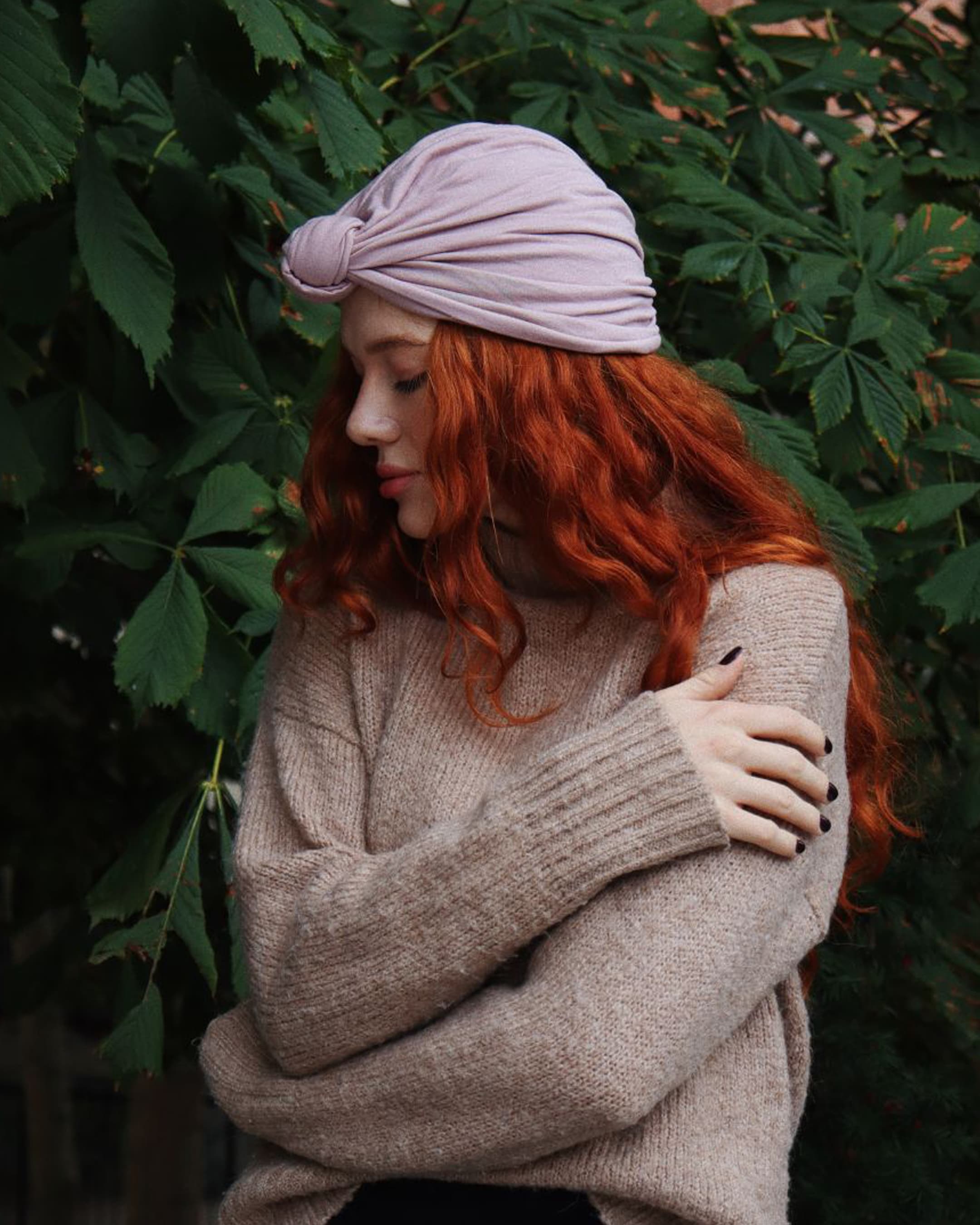 Turban z węzłem hejo "Bou"