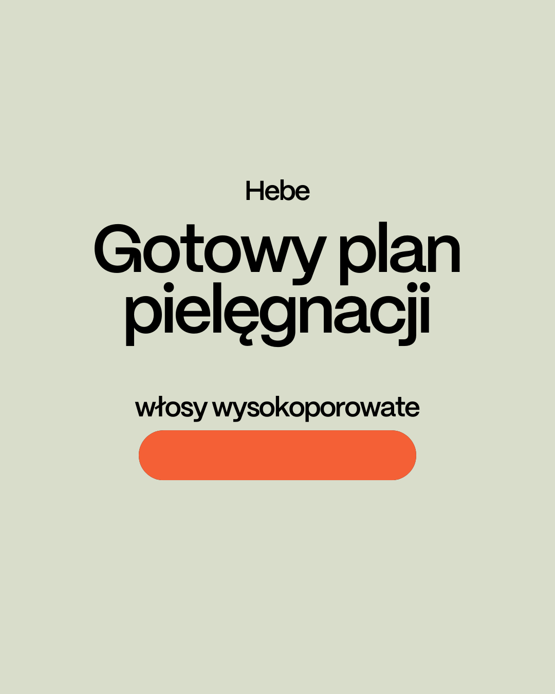 HEBE Gotowy plan pielęgnacji dla włosów wysokoporowatych