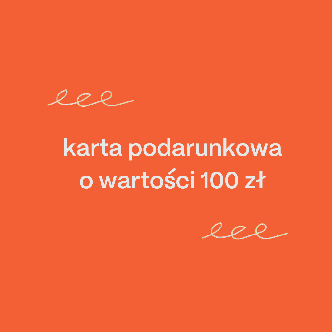 Karta podarunkowa o wartości 100 PLN