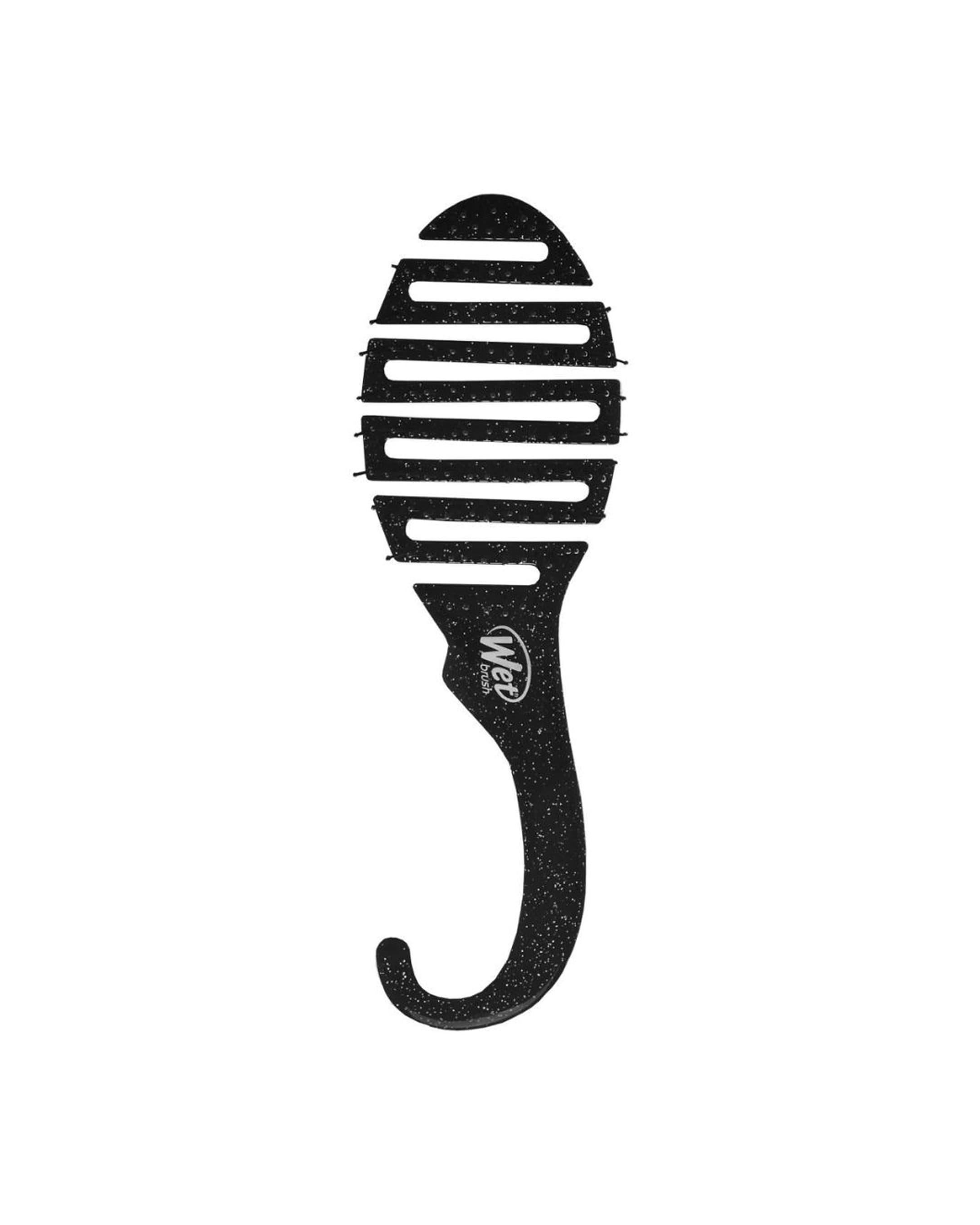 Szczotka do włosów Wet Brush Shower Detangler Brush - Black Glitter