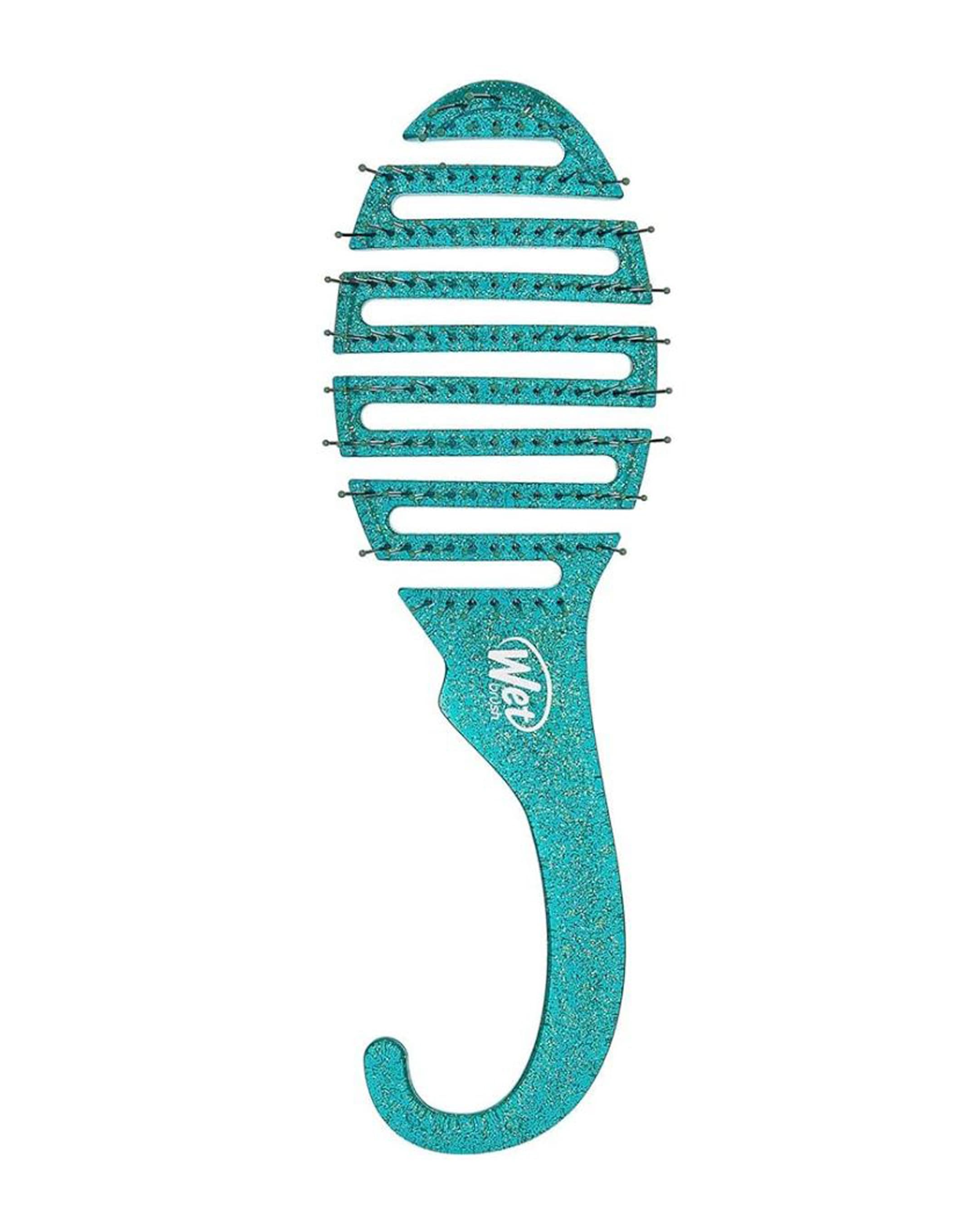Szczotka do włosów Wet Brush Shower Detangler Brush - Green Glitter