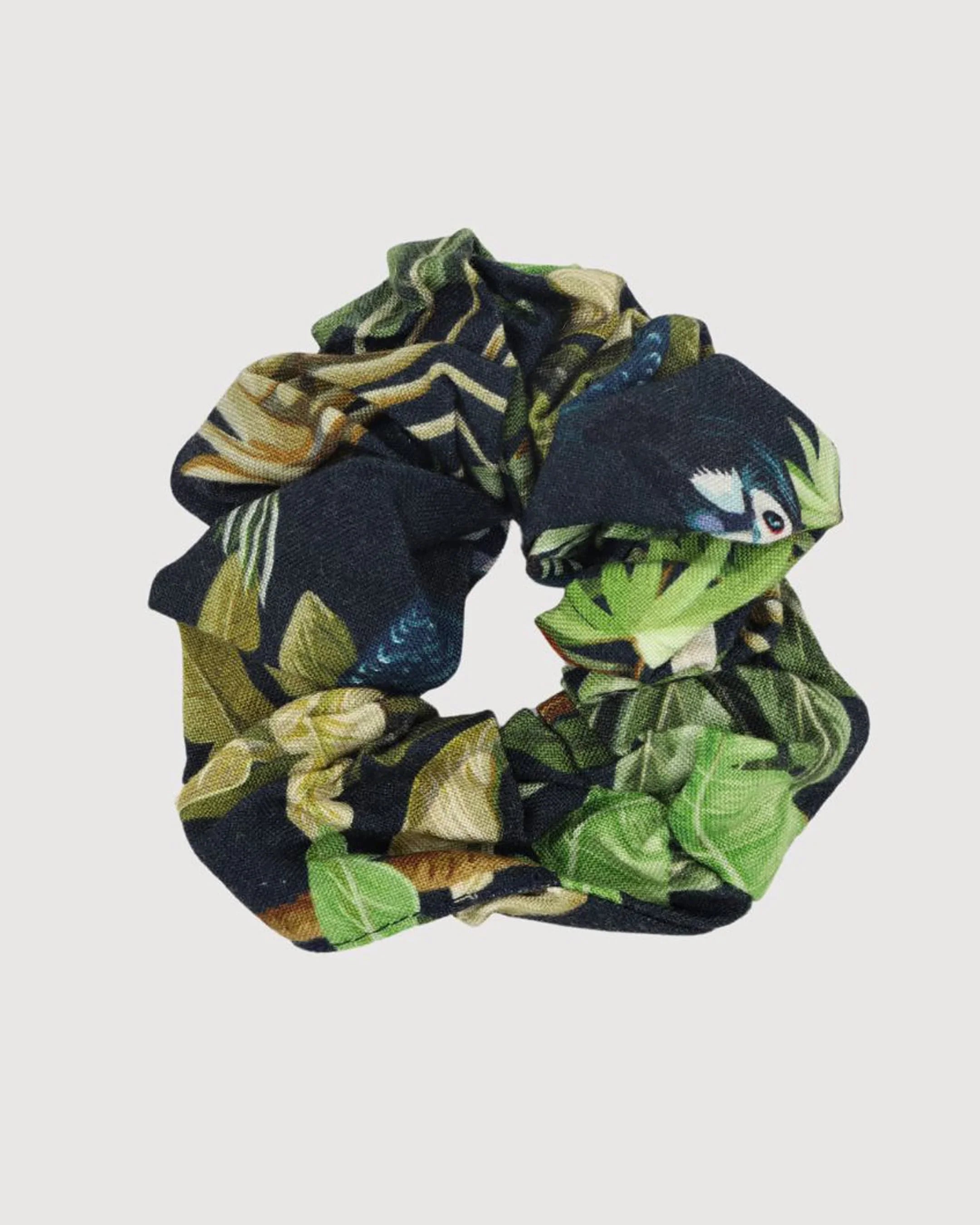 Scrunchie bambusowe hejo "Ptasie Radio"