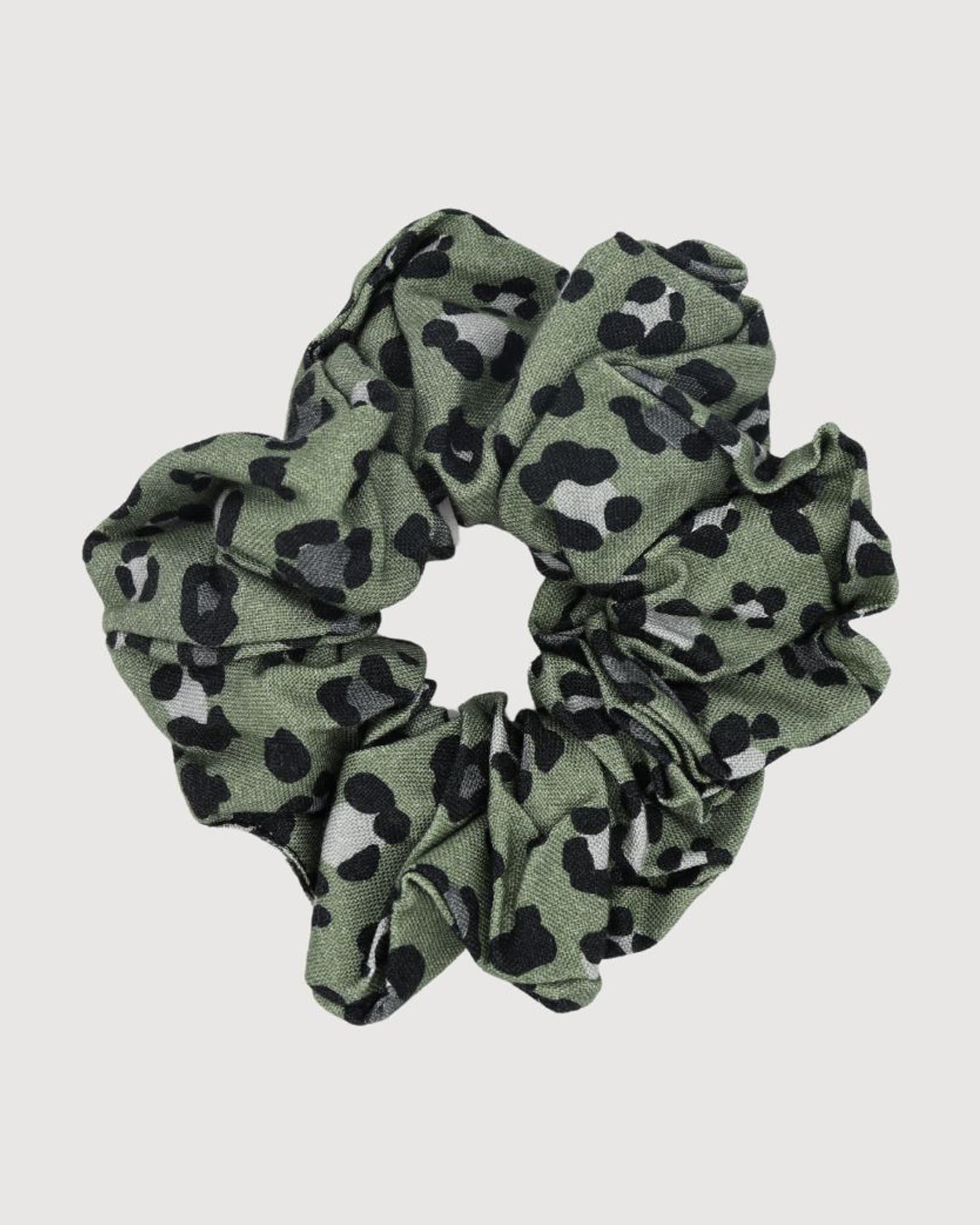 Scrunchie bambusowe hejo "Zielona Pantera"