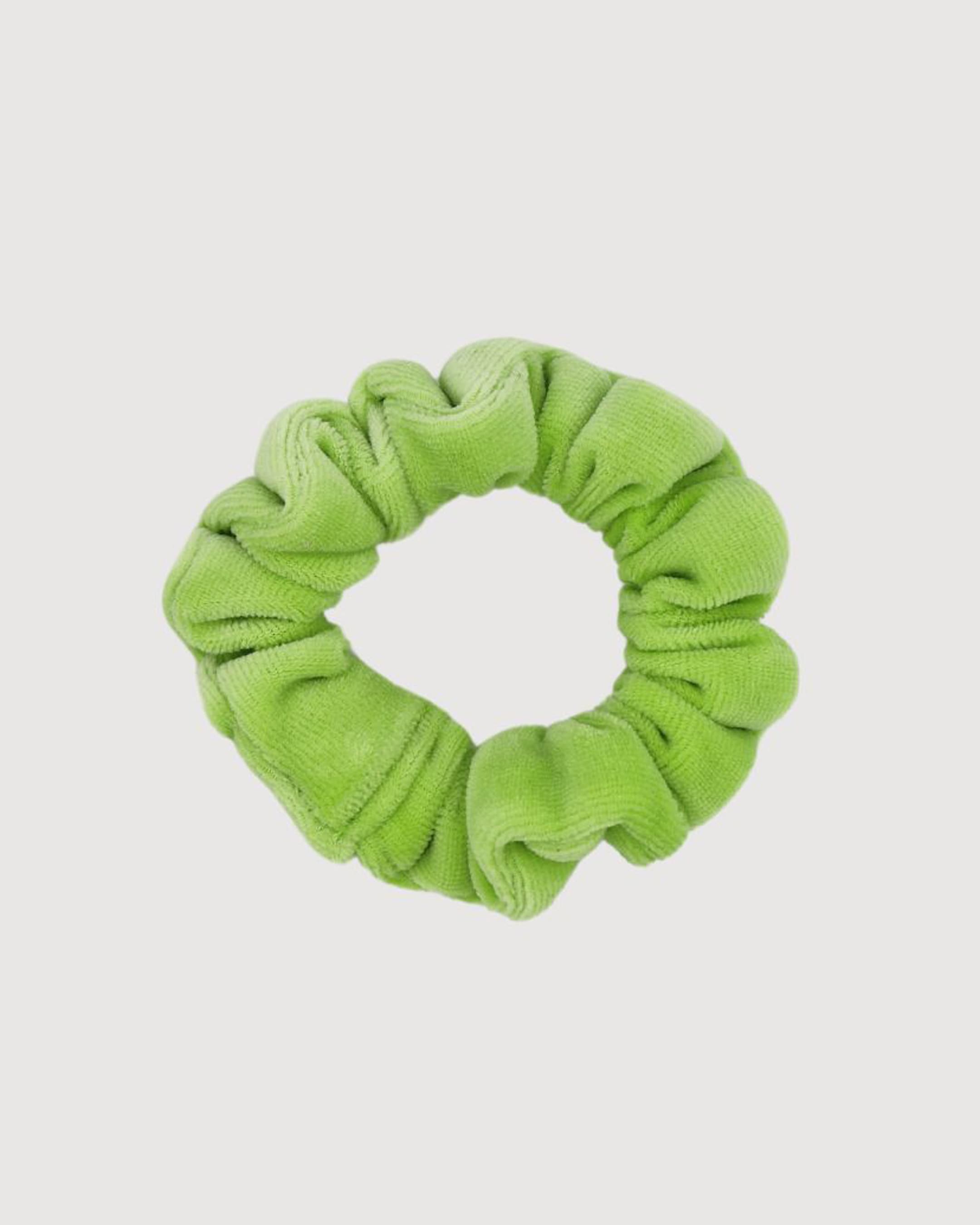 Scrunchie welurowe MINI hejo "Good Luck"
