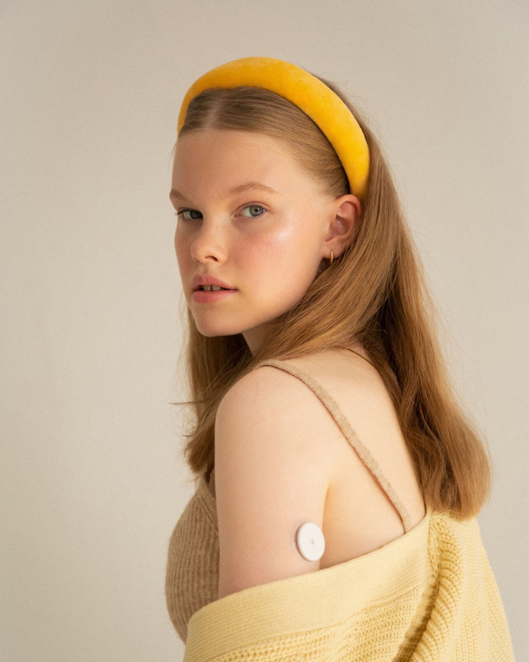 Welurowa opaska do włosów hejo "Submarine"