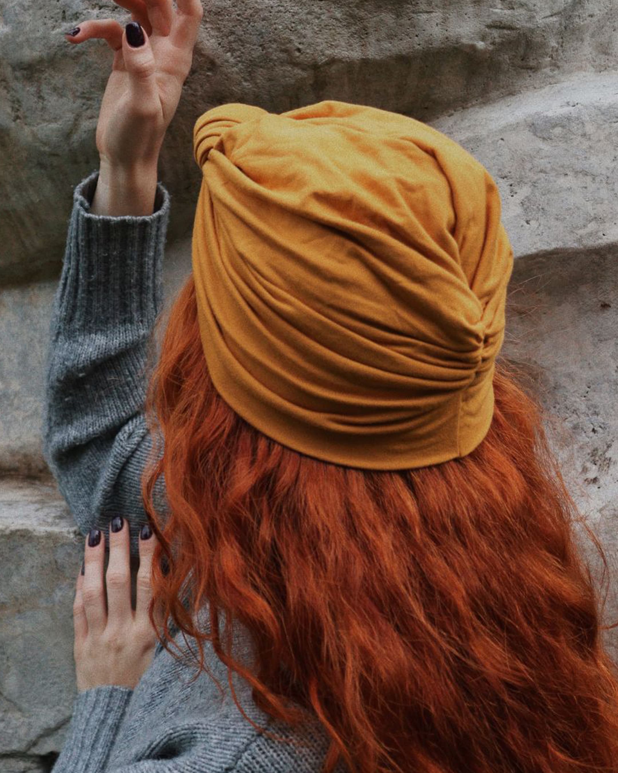 Turban z węzłem hejo "Nala"