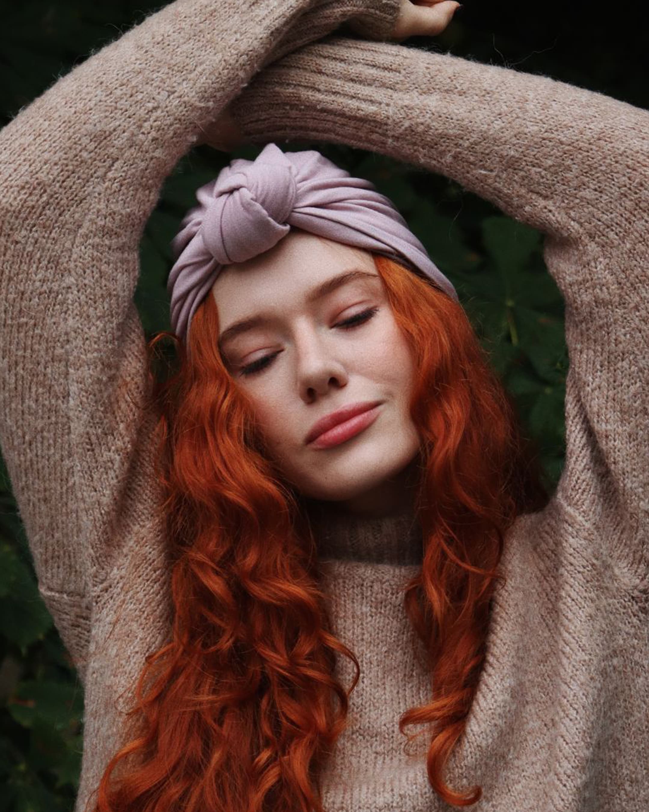 Turban z węzłem hejo "Bou"