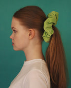 Scrunchie welurowe hejo "Good Luck"