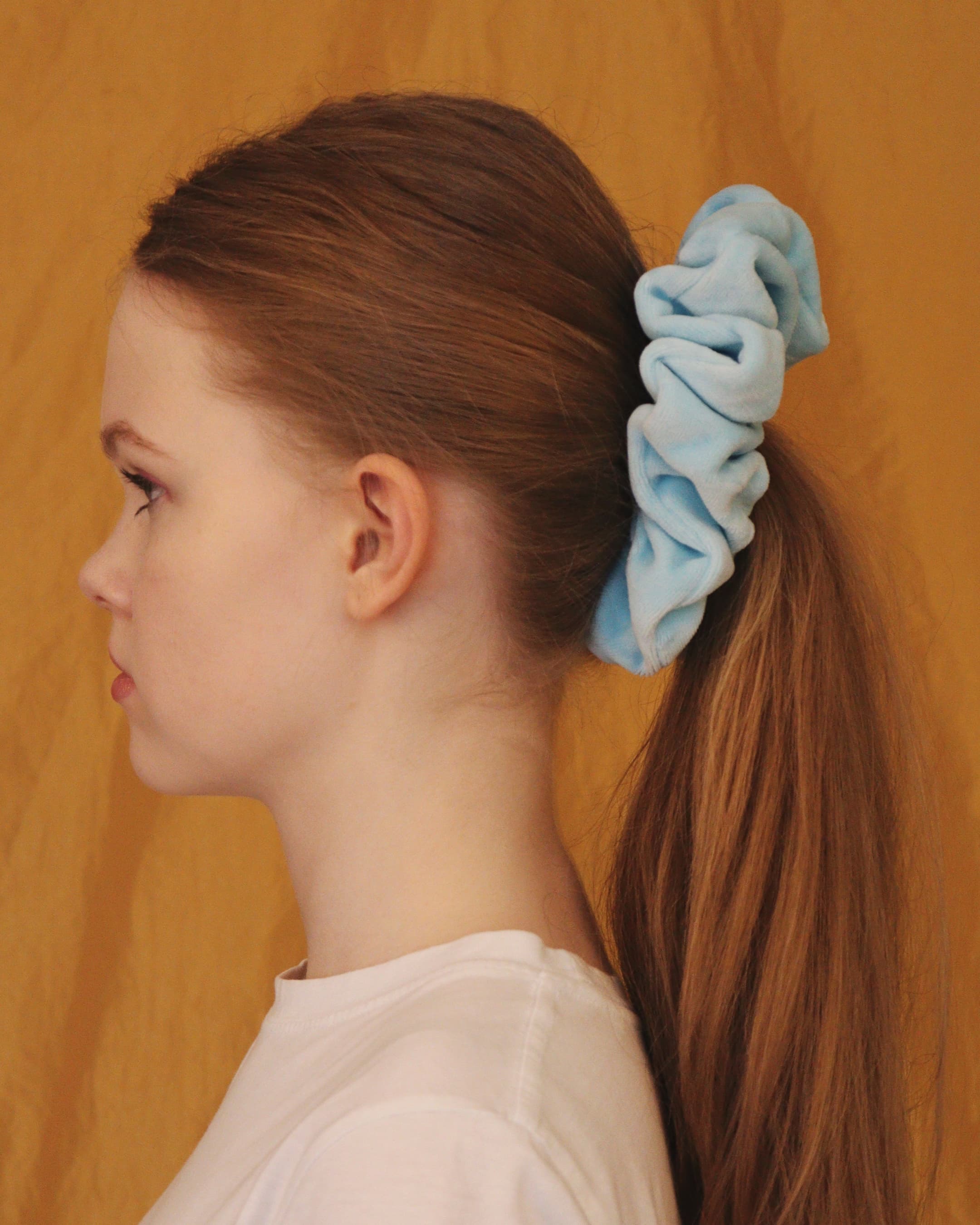 Scrunchie welurowe hejo "Wish"