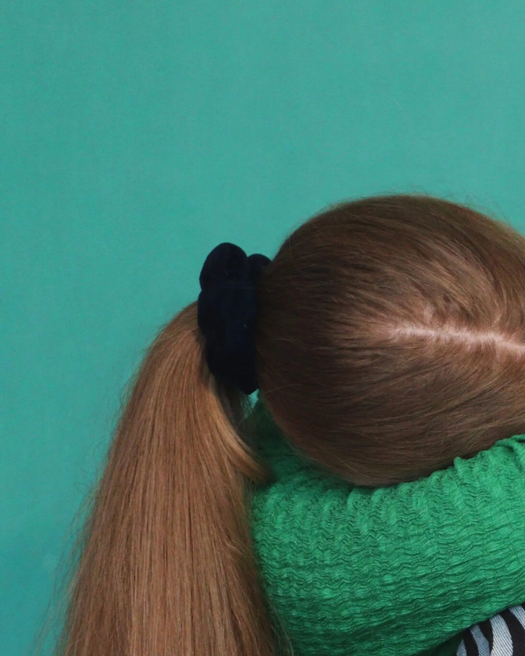 Scrunchie welurowe MINI hejo "Dory"
