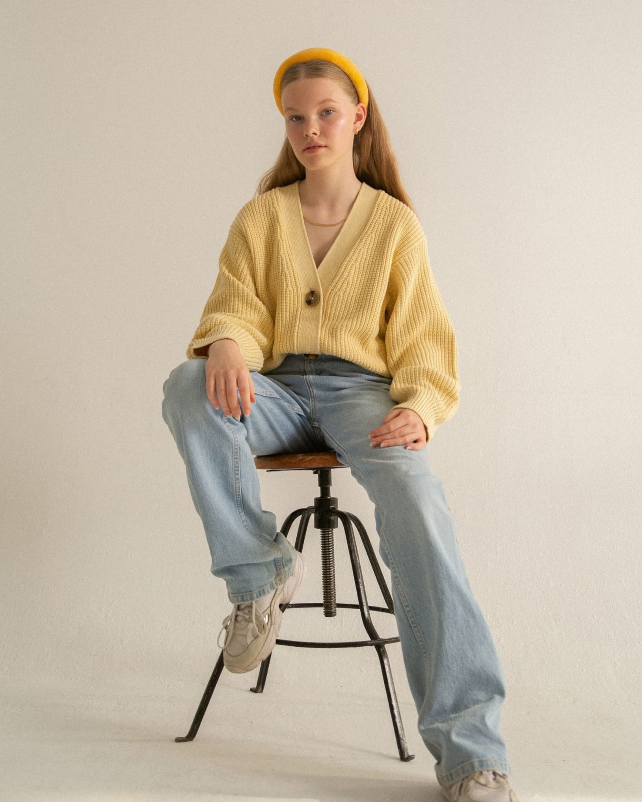 Welurowa opaska do włosów hejo "Submarine"